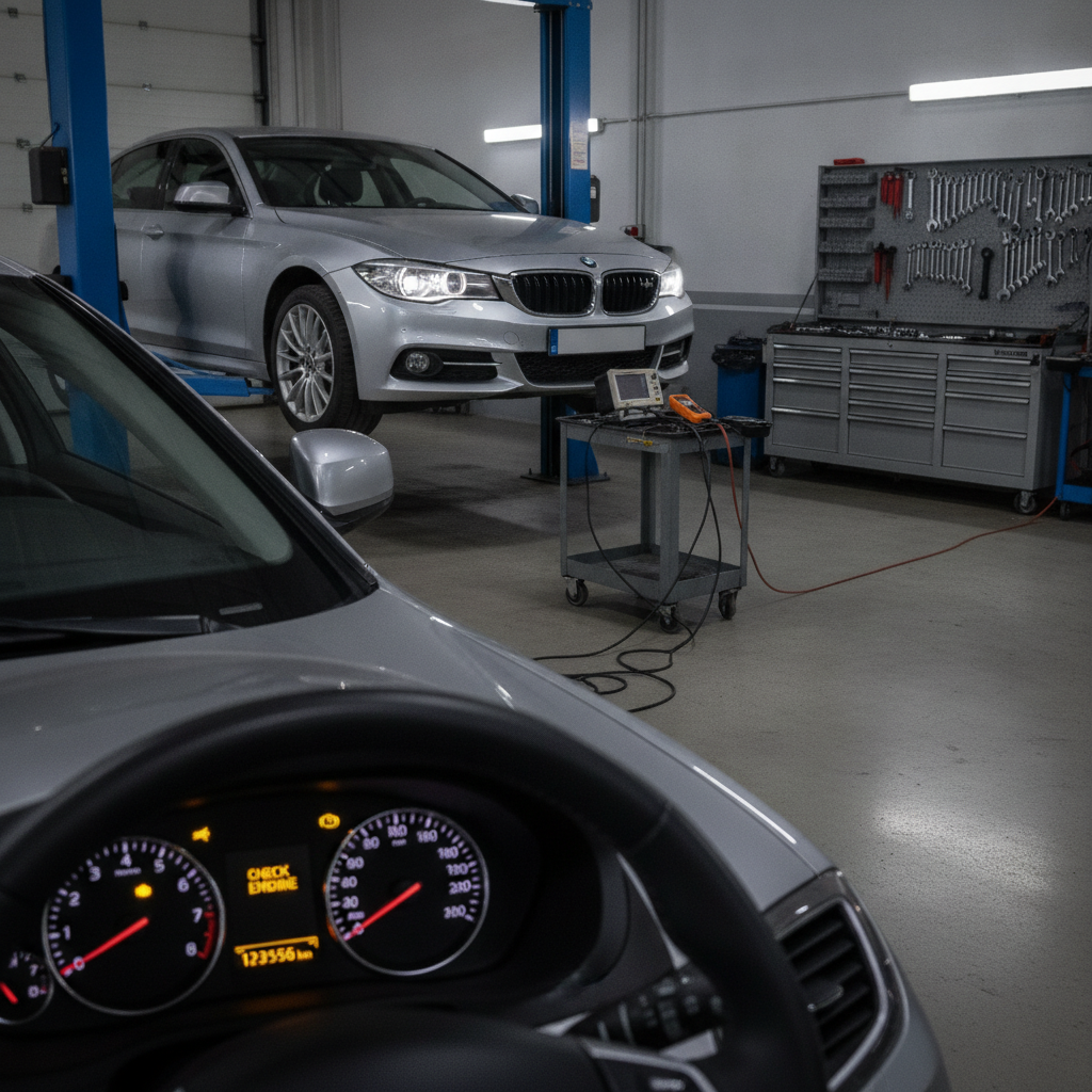 Что делать, если загорелся индикатор Check Engine