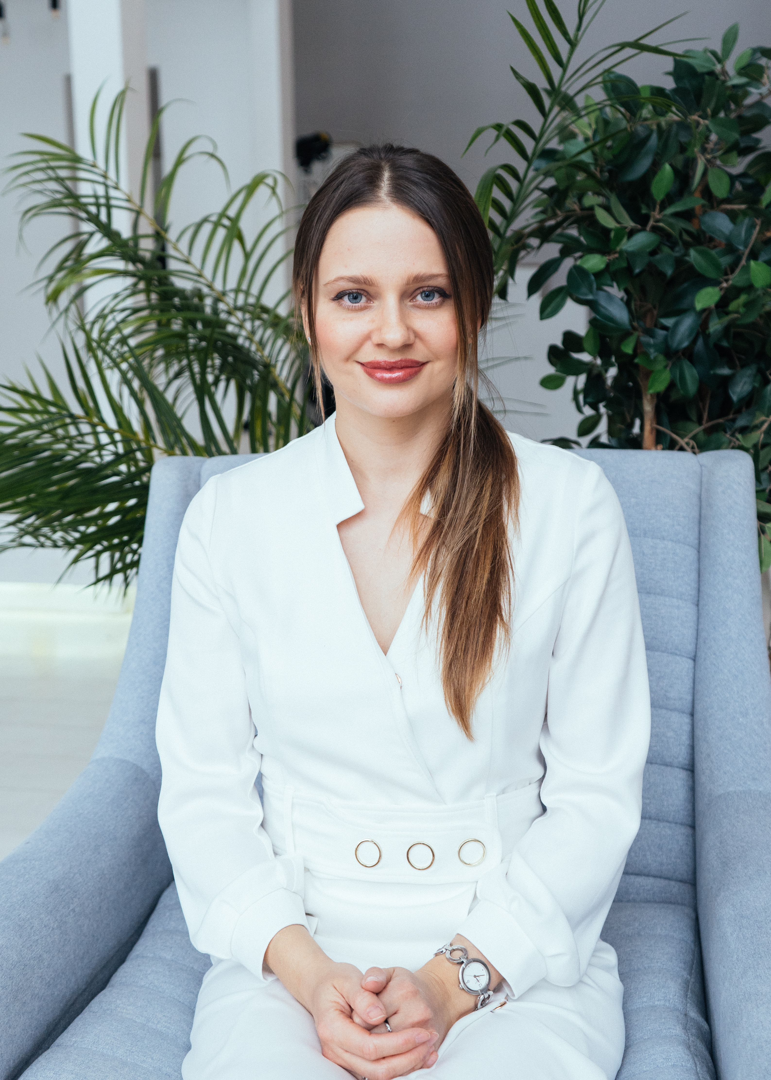 Врач-косметолог Юлия Пярн в студии MYBEAUTY в Путилково