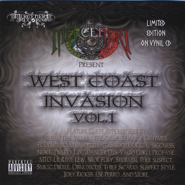 (V.A.) Merceneri Present: West Coast Invasion, Vol.1 (2009) [San Diego, CA]