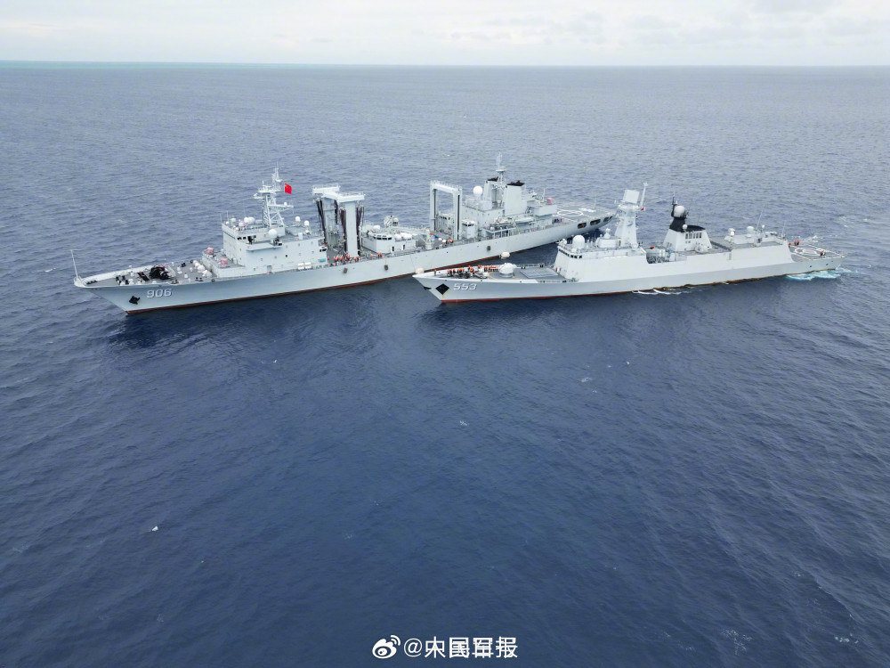 Учения кораблей Флота Южно-Китайского моря 